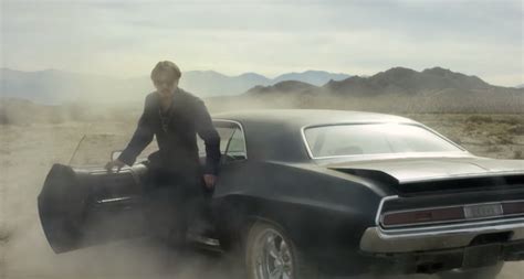 Johnny Depp Drives a Dodge Challenger in Dior Sauvage 